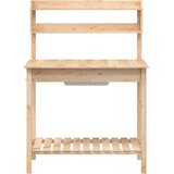  Stol za sadnju sa sudoperom 147,5x44x139,5 cm masivna jelovina | shoptok.hr