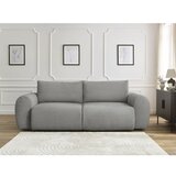 Bobochic Paris Temno siva raztegljiva sedežna garnitura iz rebrastega žameta 257 cm Lucien – | Shoptok.si