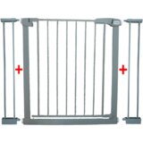  Zaštitna ograda za djecu S2 SIVA 79-105 cm | shoptok.hr