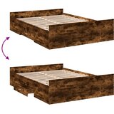  Okvir kreveta s ladicama boja hrasta 140x190 cm | Eponuda.ba