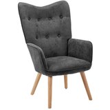 Bessagi Home fotelj natalie, siva | Shoptok.si