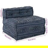  Modularni Pouf Indigo 70x70x54 Oblačan | shoptok.hr