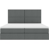  Krevet s od storage s uzglavljem Tamnosiva 180 x 200 cm Tkanina | shoptok.hr