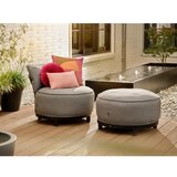 Hartman Svijetlo sivi vrtni tabure od sunbrella tkanine Emma – | shoptok.hr