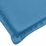 vidaXL Jastuci za stolice 6 kom prošarano plavi 120x50x4 cm od tkanine | shoptok.hr