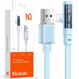 McDodo KOTNI USB STRELA PLOŠČATI KABEL 36W ZA IPHONE 13 14 MODRI 2M, (21748125) | Shoptok.si