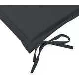  Jastuk za vrtnu klupu antracit 120 x 50 x 3 cm tkanina Oxford | shoptok.hr