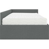  Kotni okvir postelje z matrico Drugo 2 pcs Siva blago, (5000121257) | Shoptok.si