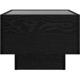  Kava Stol Crni hrast 40 x 40 x 30 cm Konstruirano drvo | shoptok.hr