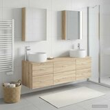  Set namještaja za kupaonicu 5 kom. Hrast sonoma | shoptok.hr