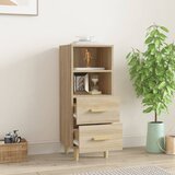  Komoda boja hrasta sonome 34,5x34x90 cm od konstruiranog drva | shoptok.hr