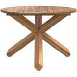 vidaXL Vrtni stol Ø109x74 cm Masivno tikovino | shoptok.hr