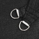  Senčno jadro 160 g/m² črno 4x7 m HDPE, (20965620) | Shoptok.si