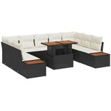  Vrtni set za objed s jastukom 10 pcs Crna i bež | shoptok.hr