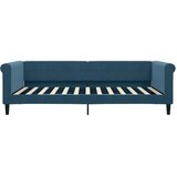  Dnevni krevet s madracem plavi 100 x 200 cm baršunasti | shoptok.hr