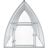 Kavez za kokoši srebrni 600 x 105 x 120 cm od pocinčanog čelika | shoptok.hr