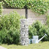  Gabionska slavina Srebrno 25 x 25 x 100 cm Nehrđajući čelik Cijene
