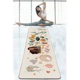 Prostirka za jogu Vitalna i živahna, Richness, 60x200cm, šarena