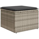  8-dijelni set vrtnih sofa od poliratana s jastucima svjetlosivi | shoptok.hr