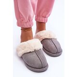 Boto Women's Slippers With Fur Grey Pinky | shoptok.hr
