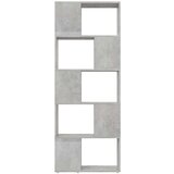vidaXL Ormarić za knjige / sobna pregrada boja betona 60 x 24 x 155 cm | shoptok.hr