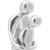 vidaXL skulptura Srebrna Aluminij 10 x 16 x 49 cm Privlačan Dizajn | shoptok.hr