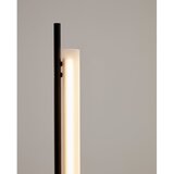 Kave Home Crno-bijela LED stojeća svjetiljka sa staklenim sjenilom (visina 150 cm) Vauxall – | shoptok.hr