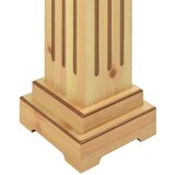  Klasično stojalo za rastlino svetli les 17x17x66 cm MDF Cene