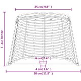 Sjenilo za svjetiljku bijelo Ø 30 x 20 cm od pruća | shoptok.hr