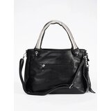 Shelvt Black shoulder bag with pendant | Shoptok.si