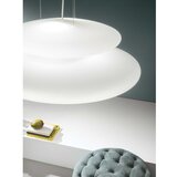  Ondaluce - Visilica na sajli PAGODA 3xE27/15W/230V + 2xE27/15W, prečnik 50 cm, bela | Eponuda.com