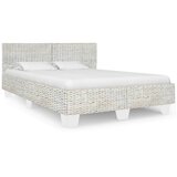  Okvir za krevet od prirodnog ratana sivi 160 x 200 cm | shoptok.hr