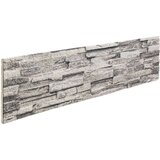  3D stenski paneli 14 kosov svetlo sivi 100x25 cm EPS | Shoptok.si