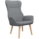  Stolica za opuštanje od tkanine svjetlosiva | shoptok.hr