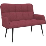 SOFA za dvije osobe Vinska crvena 115 x 61 x 87 cm Tkanina | shoptok.hr