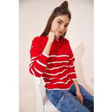 Happiness İstanbul Sweater - Red - Regular fit Cene