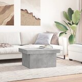  Stolić za kavu siva boja betona 80x55x40 cm konstruirano drvo | shoptok.hr