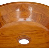  Umivaonik od masivne tikovine Φ 40 x 10 cm | shoptok.hr