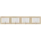  Vrata za pse s postoljem 4 pcs Hrast sonoma 80 x 60 cm | shoptok.hr