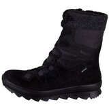 Legero Visoke superge Novara Schwarz Velour Textil Črna | Shoptok.si