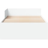  Okvir za krevet bijeli 75x190 cm konstruirano drvo | shoptok.hr