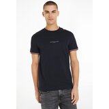 Tommy Hilfiger Majica mornarska / rdeča / bela | Shoptok.si