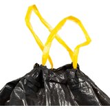 vidaXL Vreće za smeće s vezicama 250 kom crne 120 L | shoptok.hr