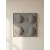 Baršunasti tapecirani panel u obliku kocke