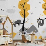  Foto tapeta - Cute Sloths 400x280 Vodootporna | shoptok.hr