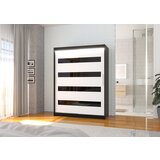 ADRK Drsna omara MARTINEZ 150 z lakobelom in LED lujo - RNA-BELA | Shoptok.si