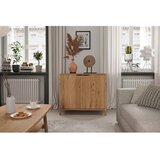 The Beds Omarica iz masivnega hrasta v naravni barvi 95x80 cm Twig – | Shoptok.si