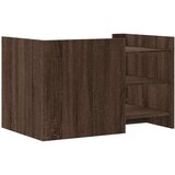  Stolić za kavu smeđa boja hrasta 80x50x50 cm konstruirano drvo | shoptok.hr