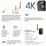 Swann MRMINISD3 MaxRanger4K Mini brezžični varnostni sistem, 4K UHD, 3x kamera, 1x snemalna enota, WIFI HaLow, TrueDetect+, APP, Night2Day snemanje, mikrofon, zvočnik, IP66, +microSD - - Bonajo | Shoptok.si