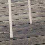  Set od 4 vrtne stolice vanjske stolice vrtna stolica moderan dizajn 59 cm x 55 cm x 84 cm siva | shoptok.hr
